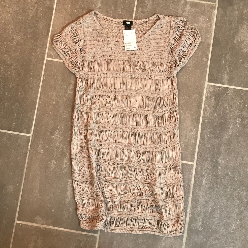 Sparkly Nude Swimsuit Cover Up from H&M